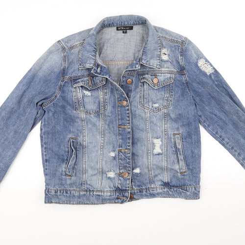 STS Blue Womens Blue   Jacket  Size S