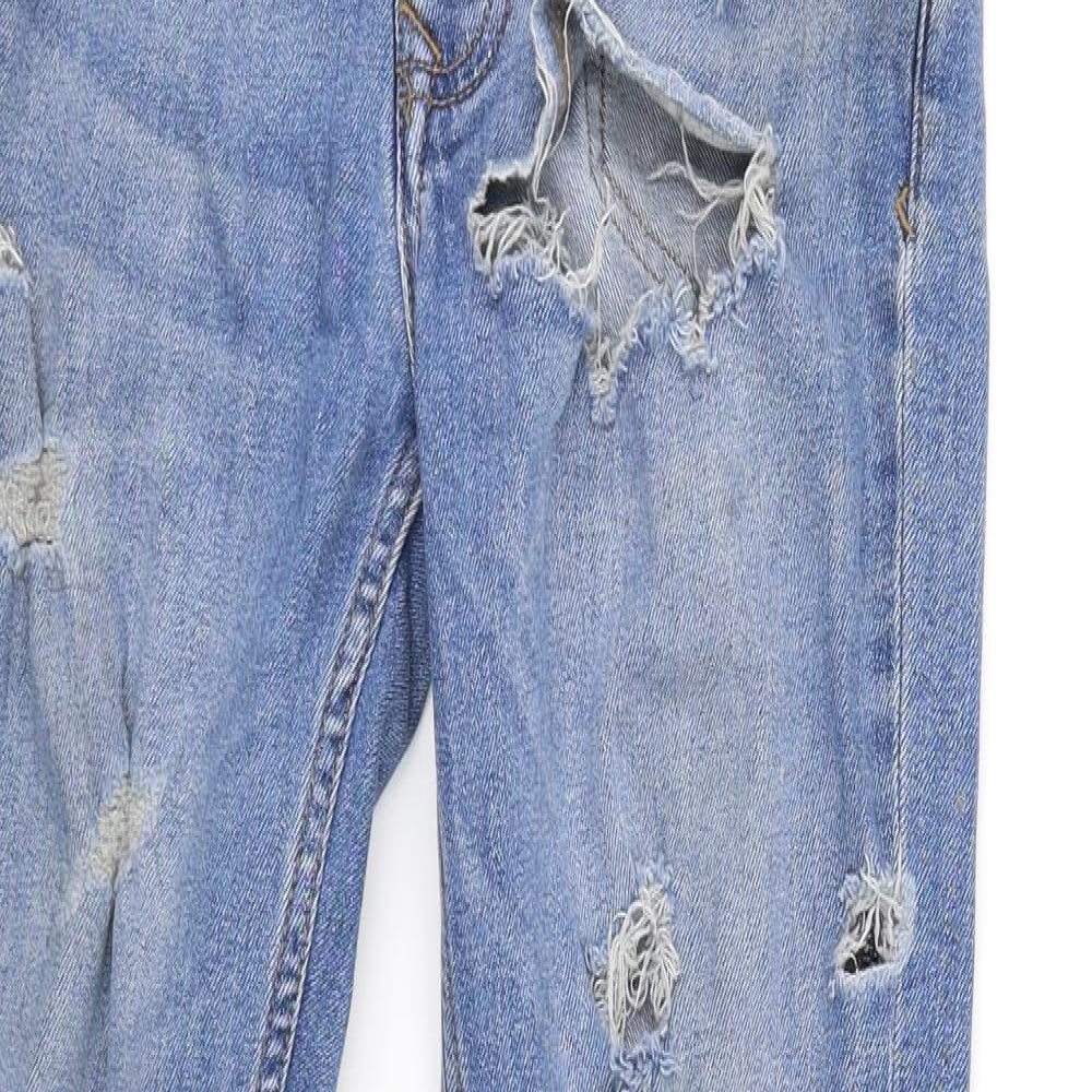 Topman Mens Blue   Straight Jeans Size M L32 in