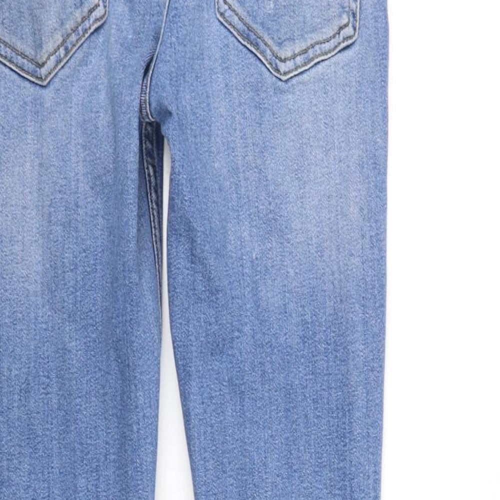 Topman Mens Blue   Straight Jeans Size M L32 in