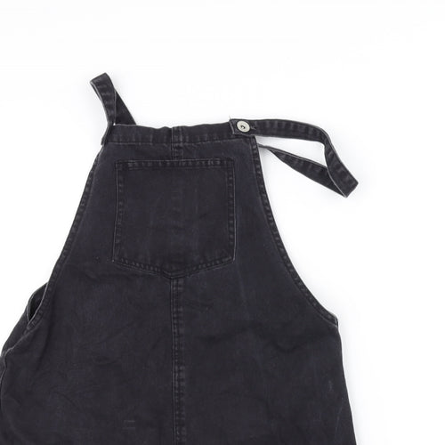 New Look Womens Grey   Dungaree One-Piece Size 8