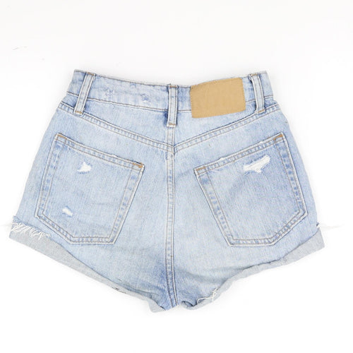 Divided Womens Blue   Cut-Off Shorts Size 4