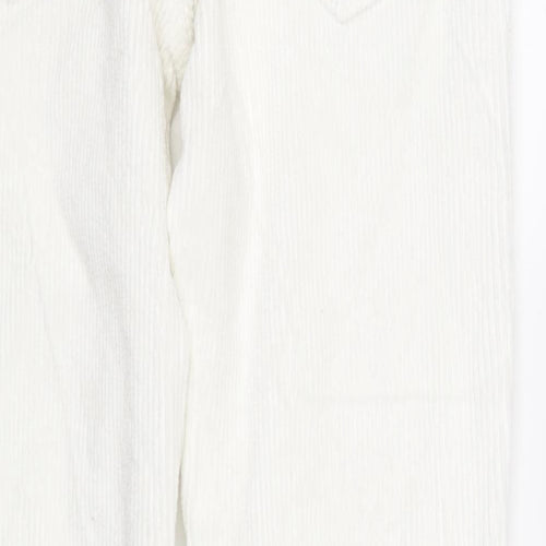 River Island Womens White   Straight Jeans Size M L32 in
