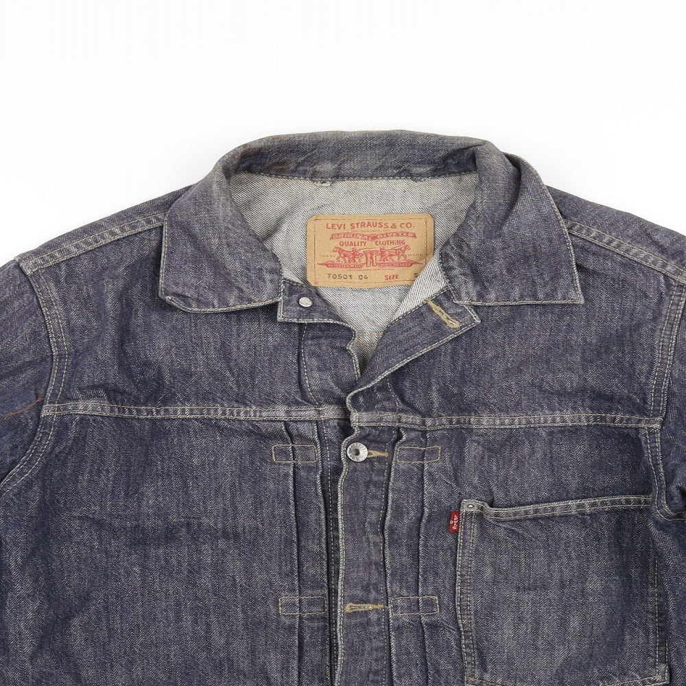 LEVIS Womens Blue   Jacket  Size S