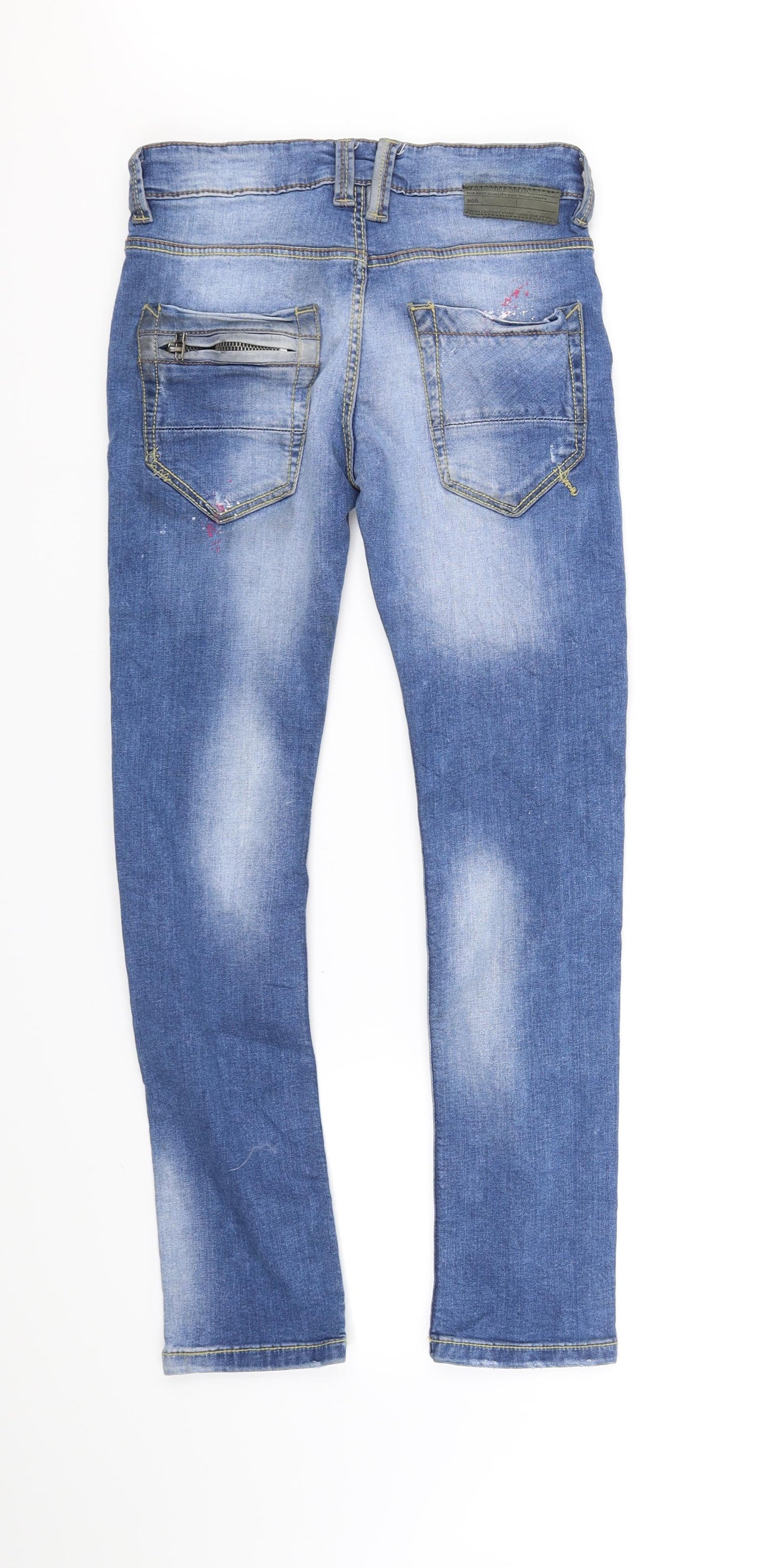 Zara Girls Blue   Straight Jeans Size 9-10 Years