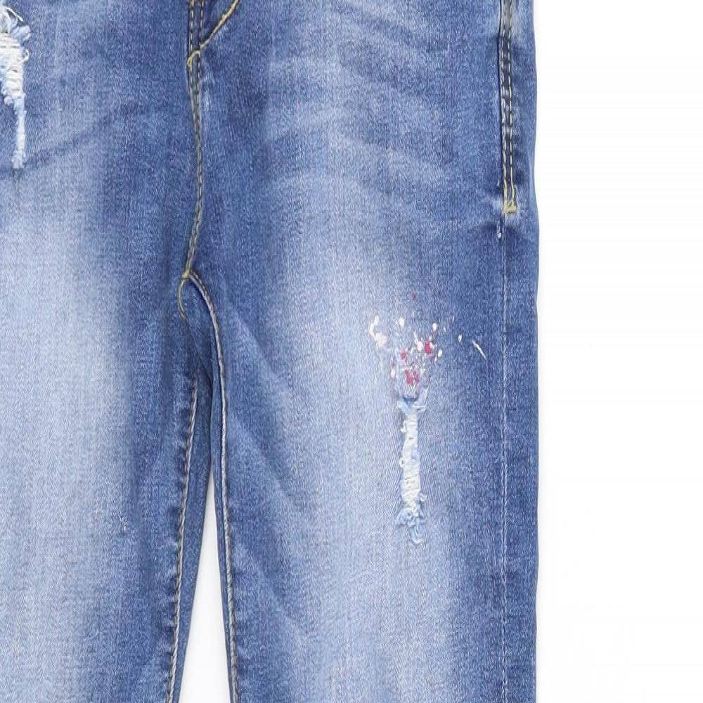 Zara Girls Blue   Straight Jeans Size 9-10 Years