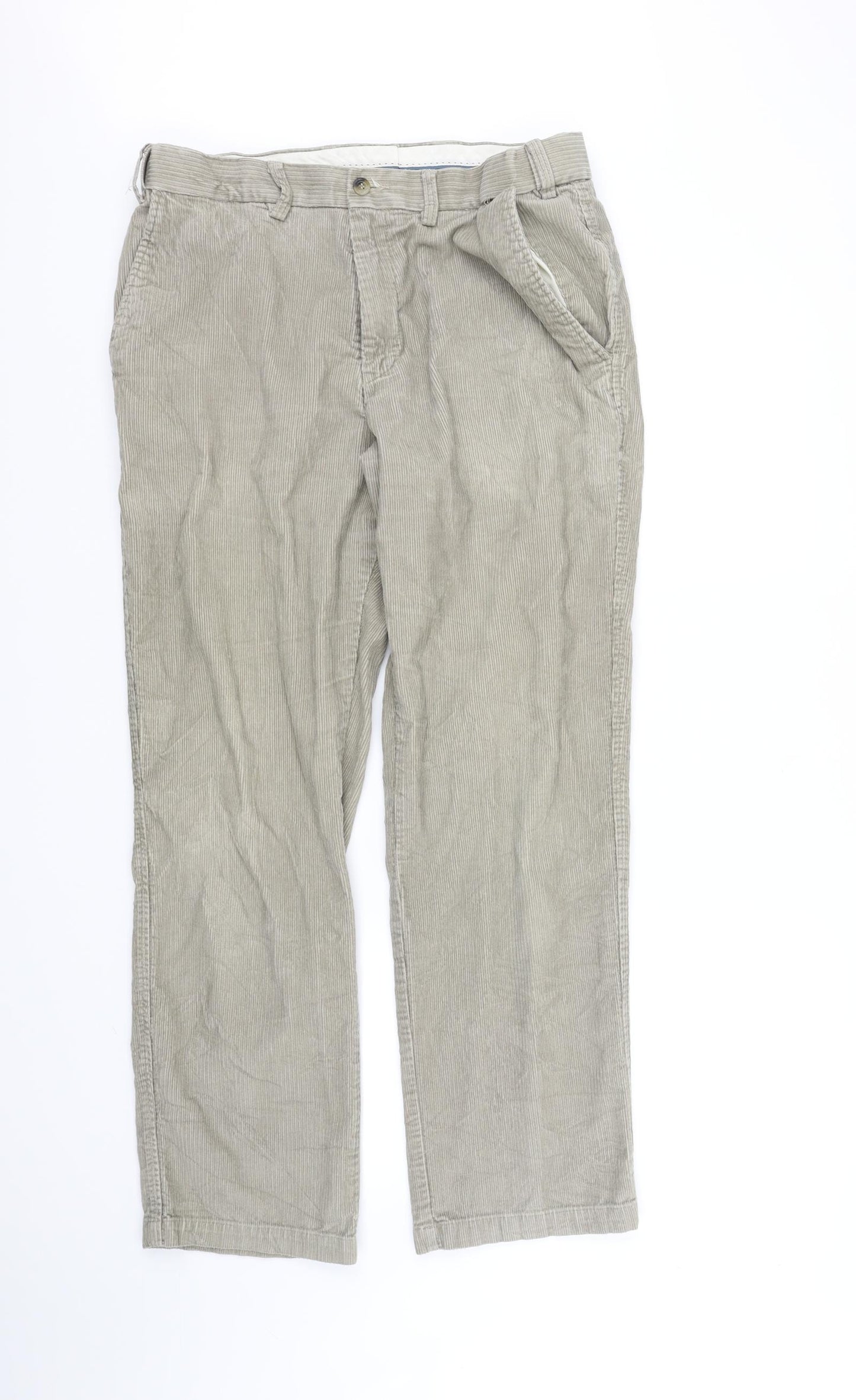 Marks and Spencer Womens Beige   Trousers  Size L L31 in