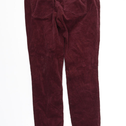 LOFT Womens Purple   Trousers  Size M L30 in