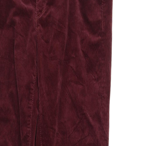 LOFT Womens Purple   Trousers  Size M L30 in