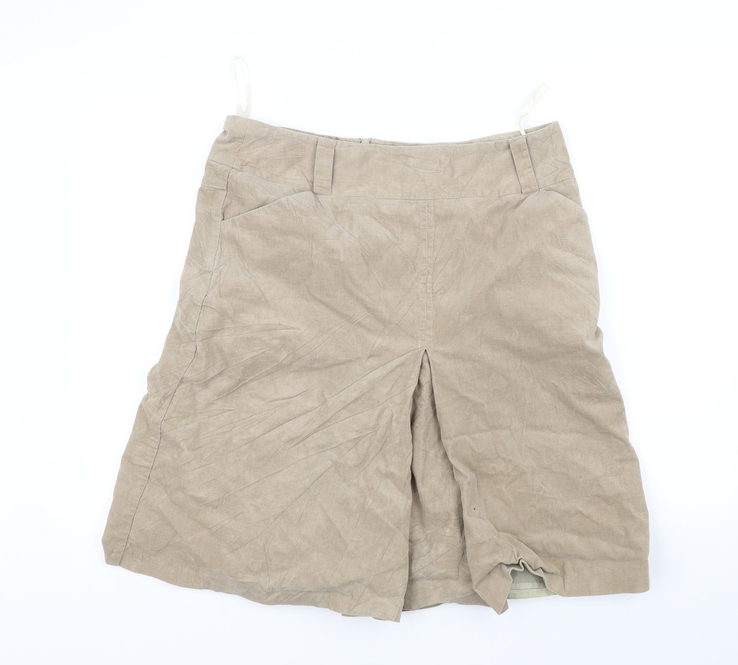 Principles Womens Beige   Flare Skirt Size 14