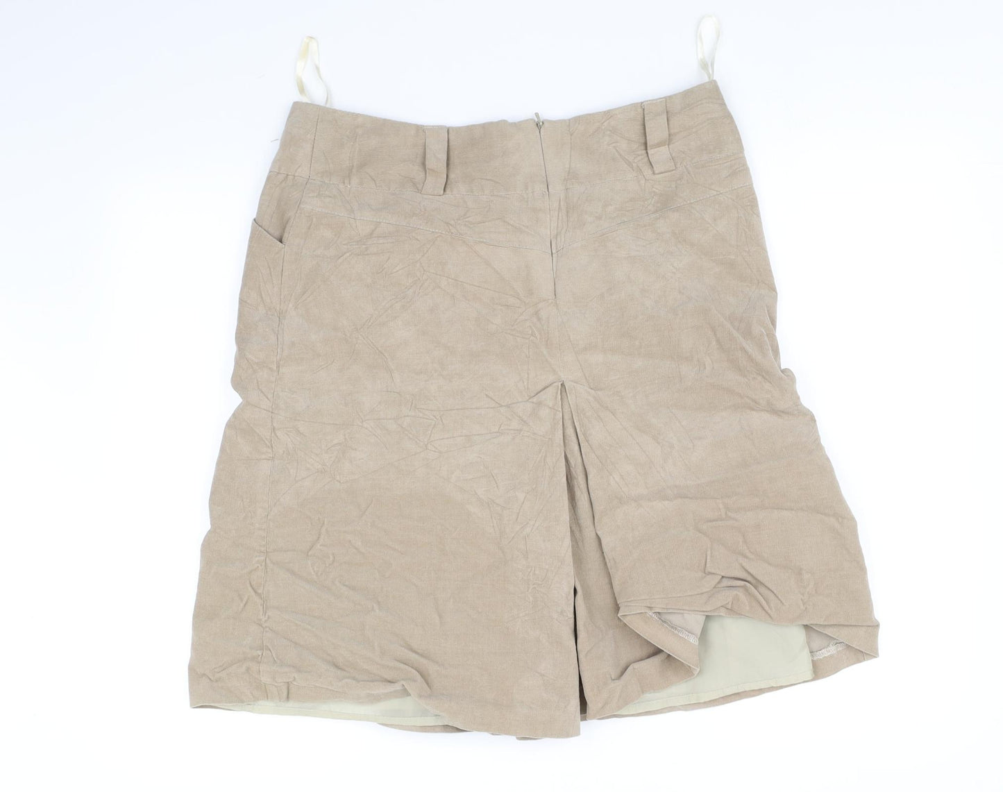 Principles Womens Beige   Flare Skirt Size 14