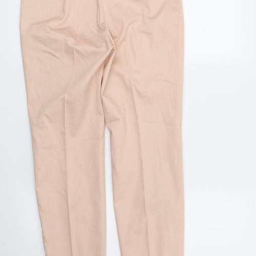 H&M Womens Pink   Trousers  Size 8 L27 in