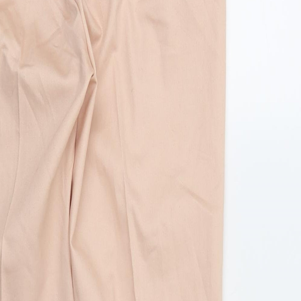 H&M Womens Pink   Trousers  Size 8 L27 in