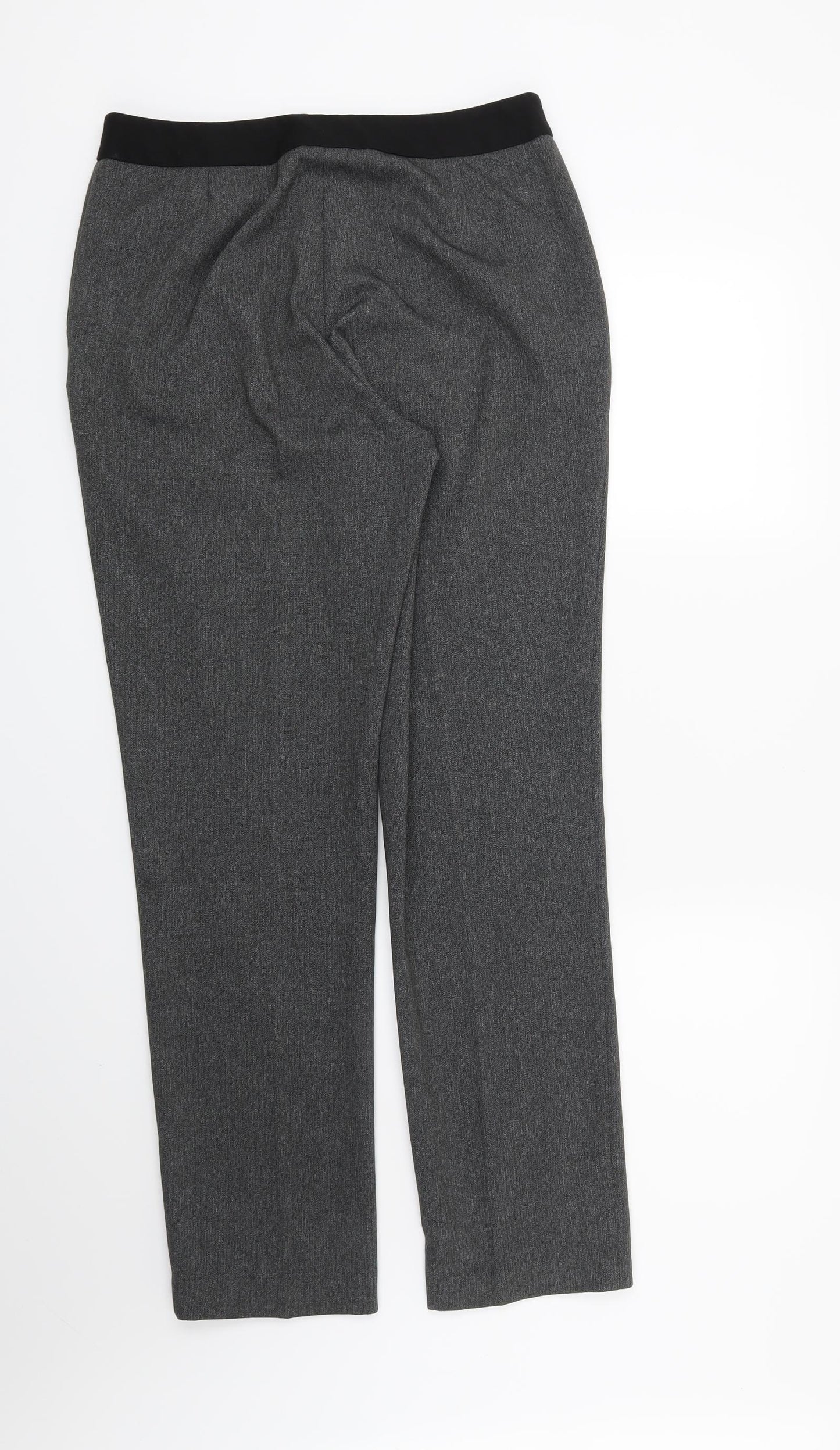 Papaya Womens Grey   Trousers  Size 10 L30 in