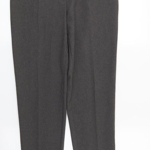 George Womens Grey   Trousers  Size 8 L27 in