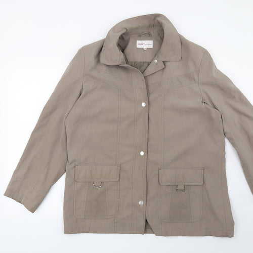 EWM Womens Brown   Jacket  Size 18