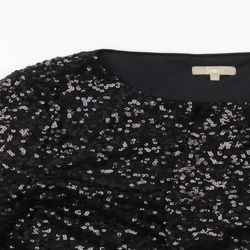 Soon Womens Black   Jacket Blazer Size 18