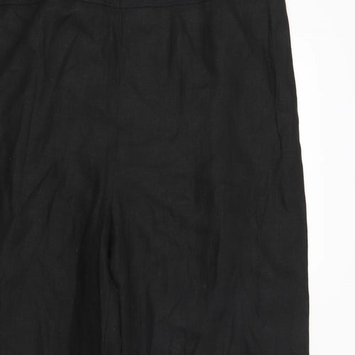 NEXT Womens Black Striped  Trousers  Size 18 L25 in