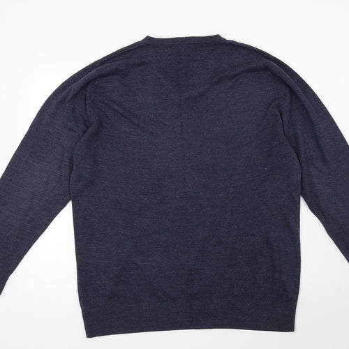 George Mens Blue   Pullover Jumper Size XL