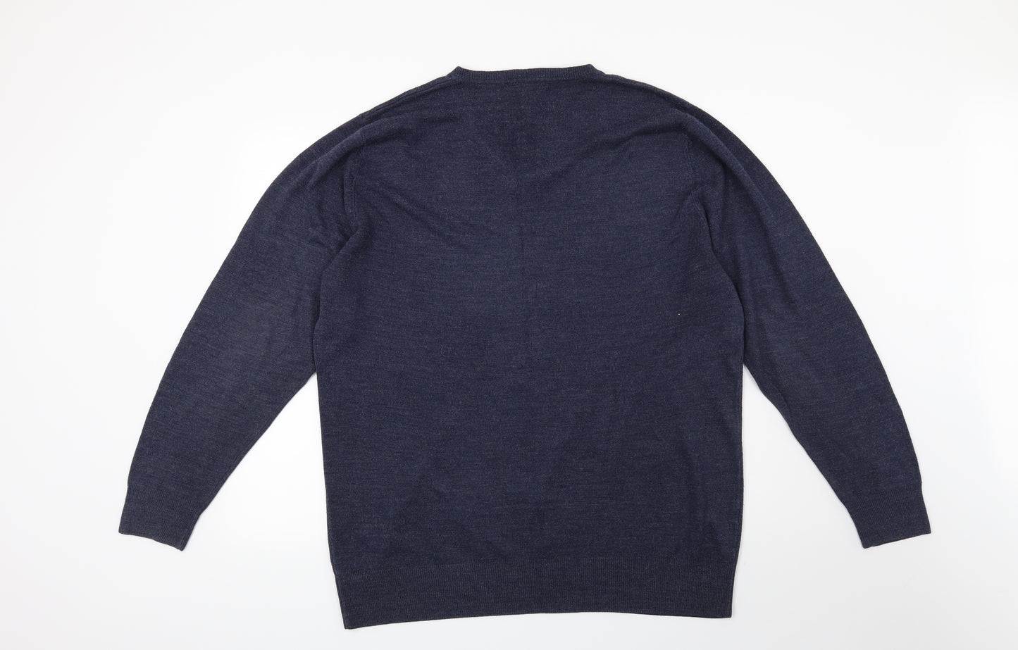 George Mens Blue   Pullover Jumper Size XL