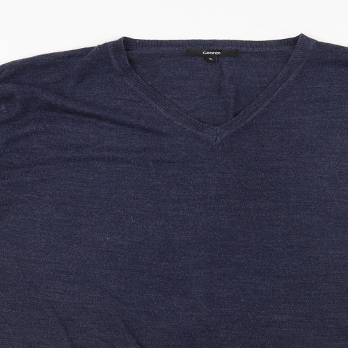 George Mens Blue   Pullover Jumper Size XL