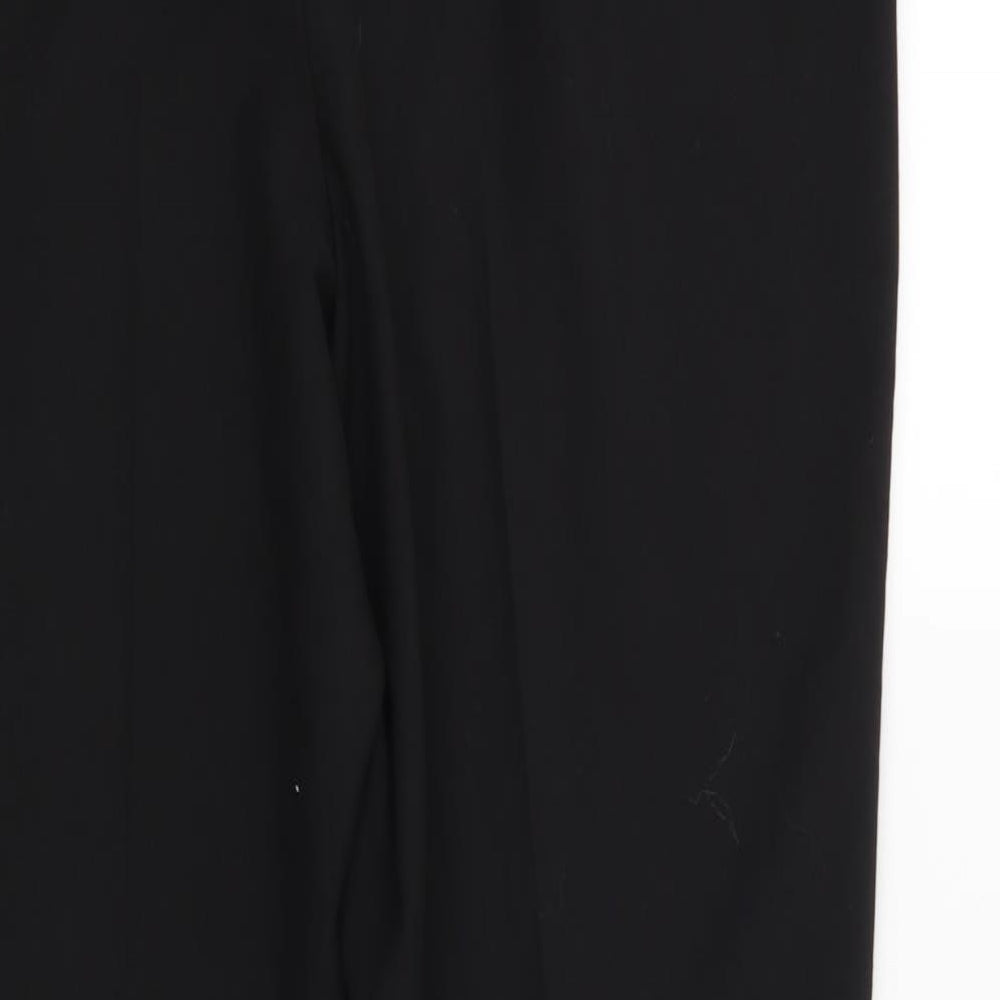 M&Co Womens Black   Trousers  Size 14 L27 in
