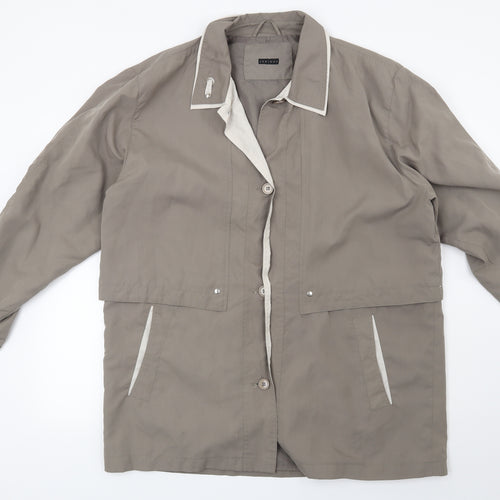 Janique Womens Green   Jacket  Size XL