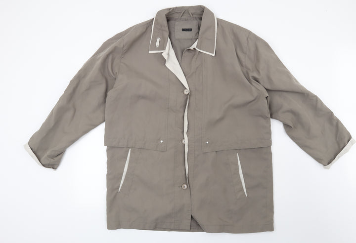 Janique Womens Green   Jacket  Size XL