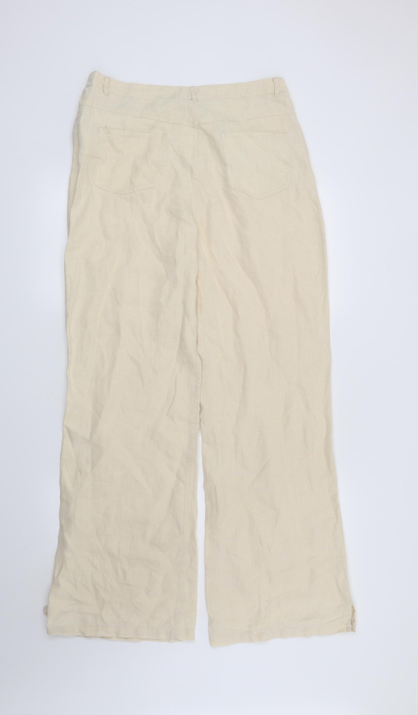 Etam Womens Beige   Trousers  Size 32 in L31 in