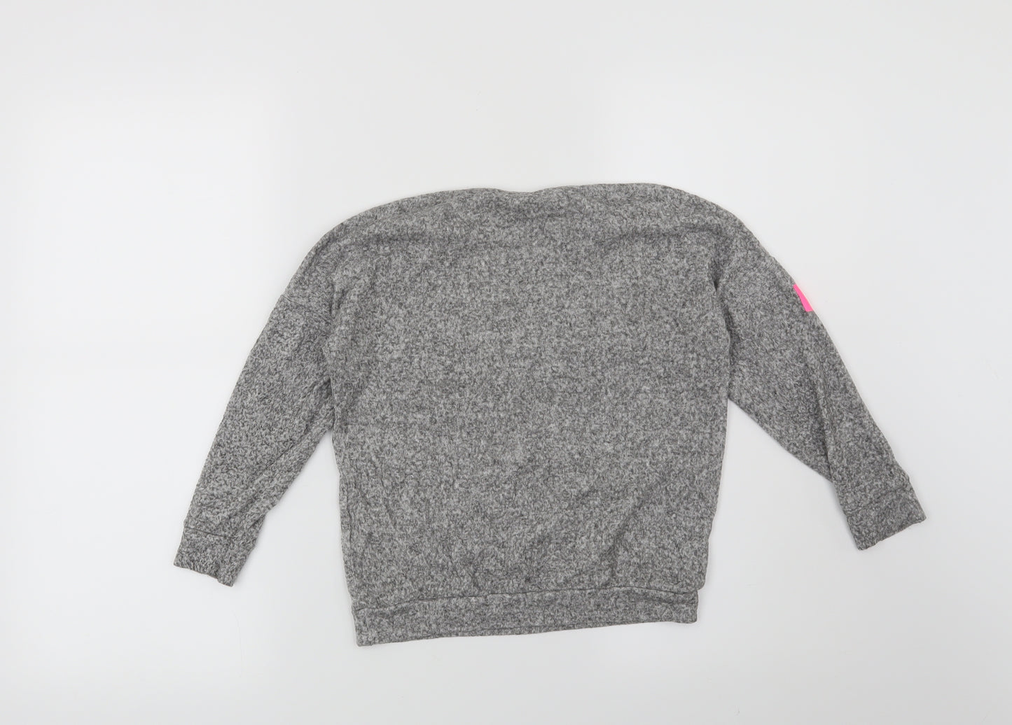 George Girls Grey   Pullover Sweatshirt Size 5-6 Years  - Awesome