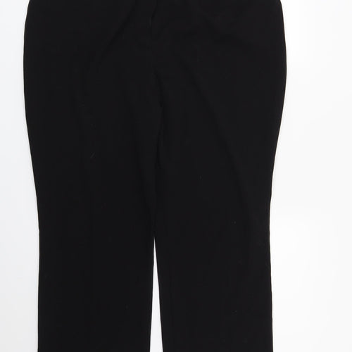 Marks and Spencer Womens Black   Trousers  Size 18 L31 in