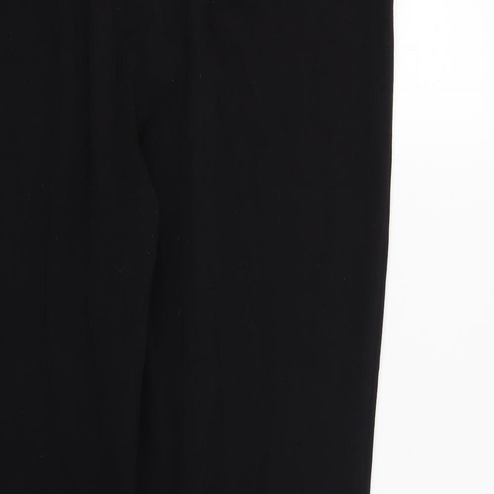 Marks and Spencer Womens Black   Trousers  Size 18 L31 in