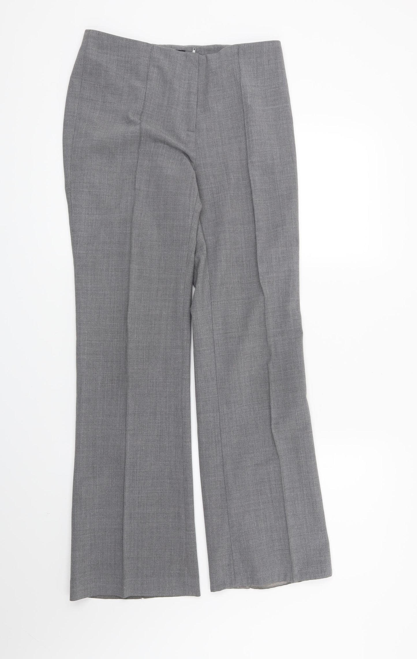 Preworn Womens Grey   Trousers  Size 10 L31 in