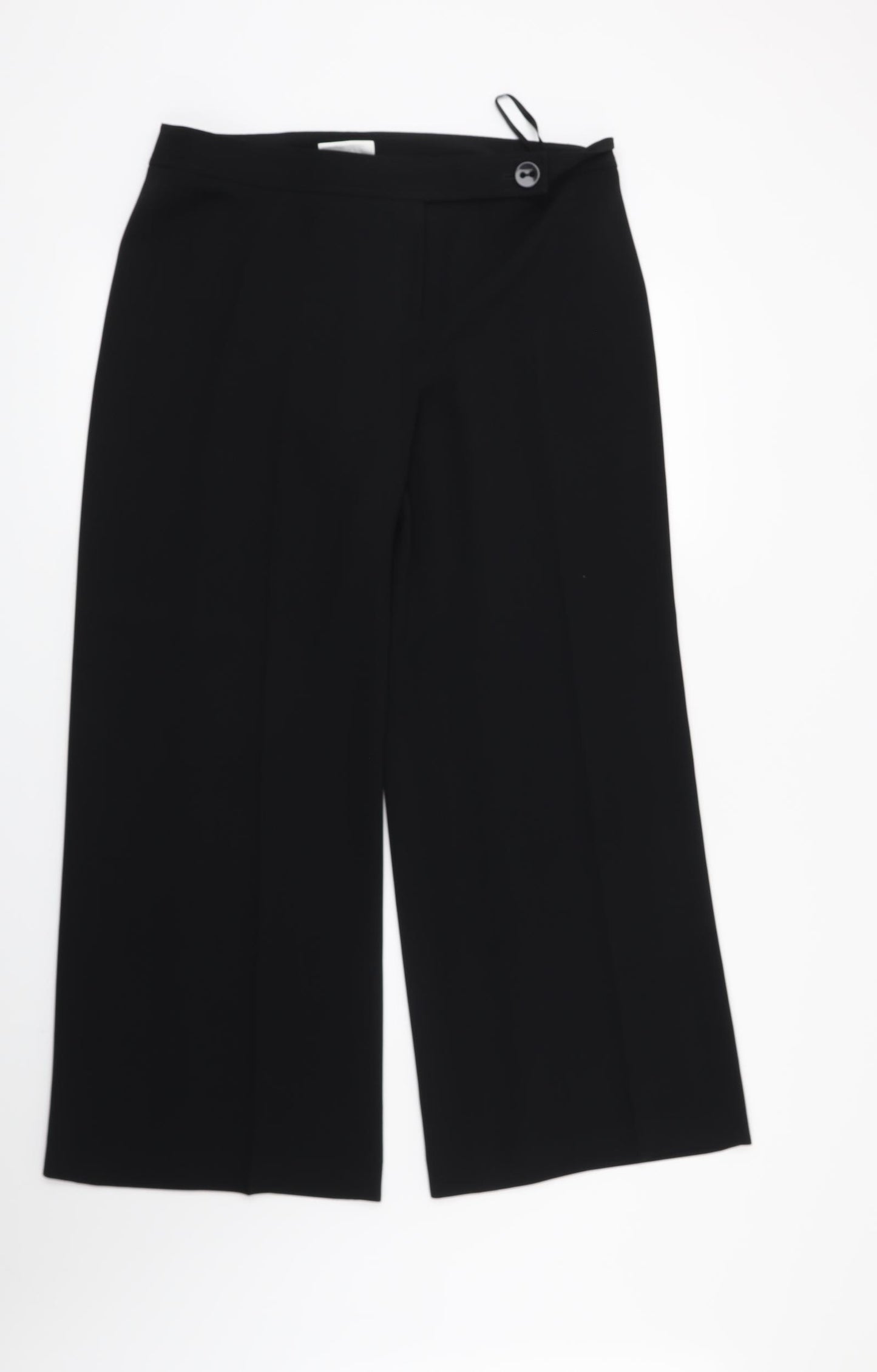 Wallis Womens Black   Trousers  Size 14 L28 in