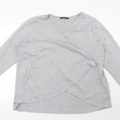 George Womens Grey   Cardigan Jumper Size 14