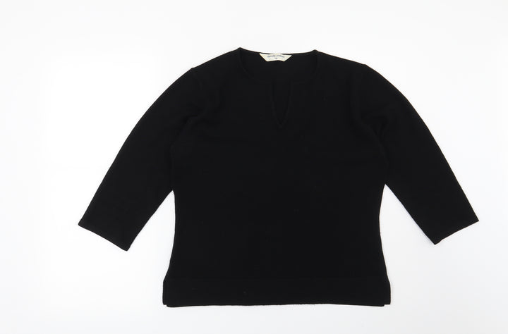 Dorothy Perkins Womens Black Pullover Jumper Size 16
