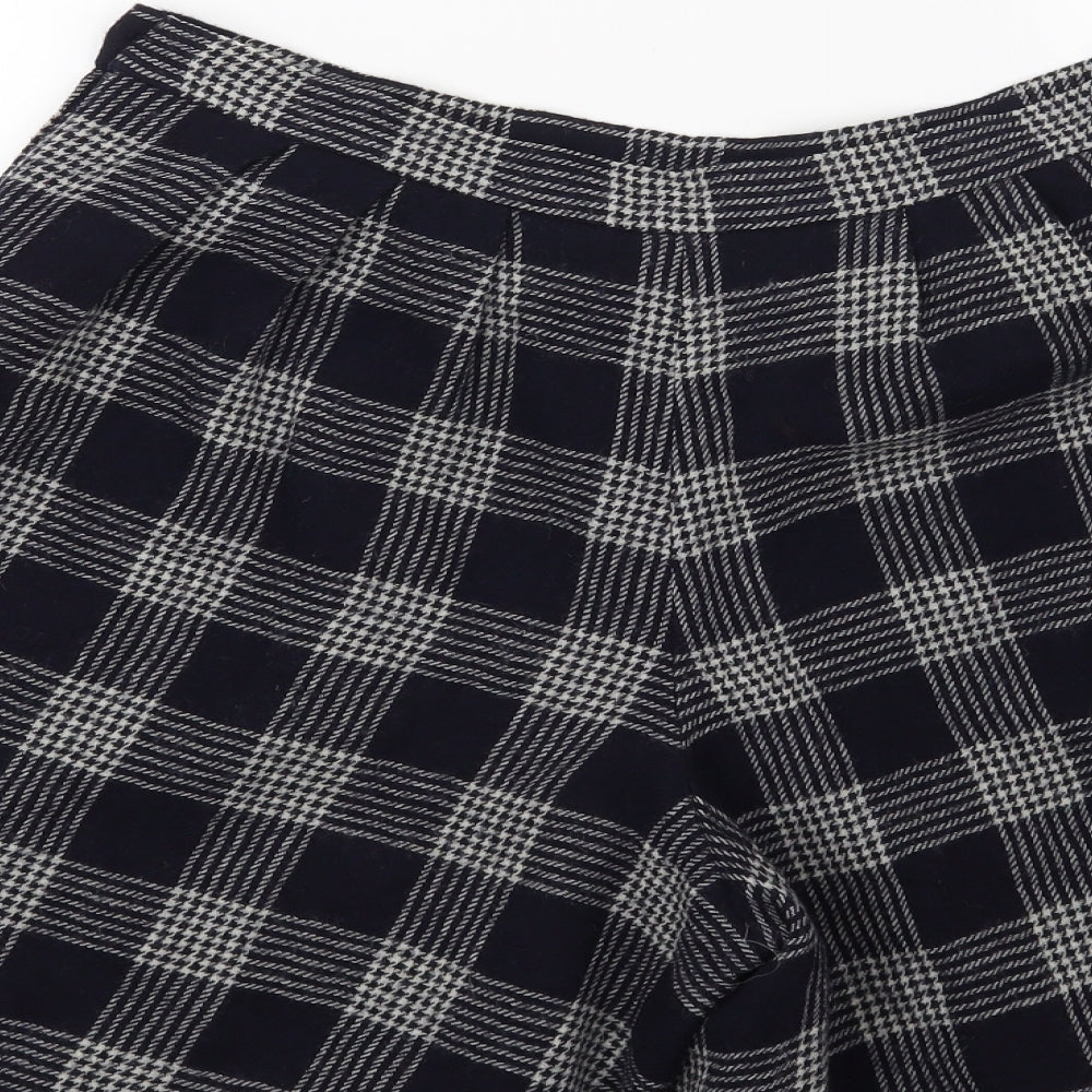 Preworn Womens Blue Check  Hot Pants Shorts Size XL