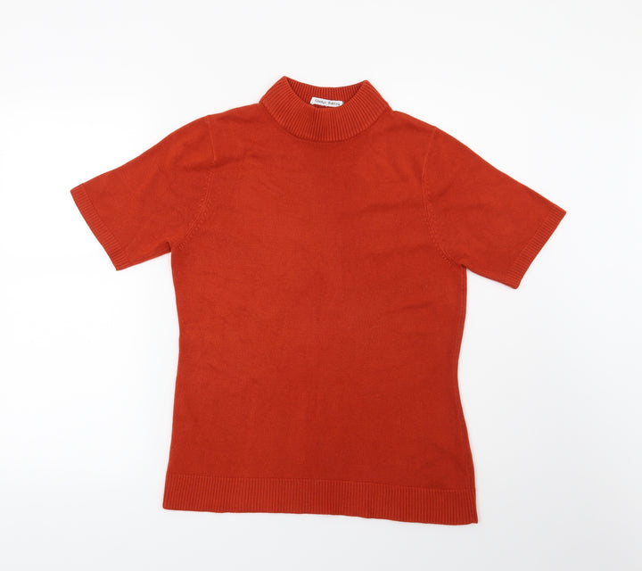 BHS Womens Orange   Pullover Jumper Size 14