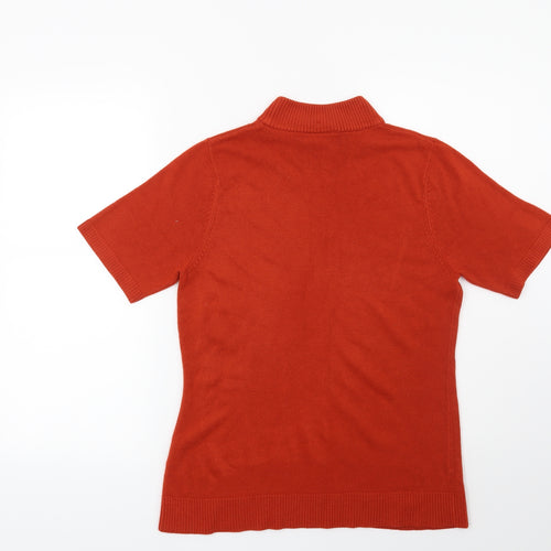BHS Womens Orange   Pullover Jumper Size 14