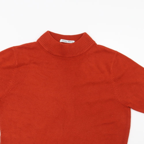 BHS Womens Orange   Pullover Jumper Size 14