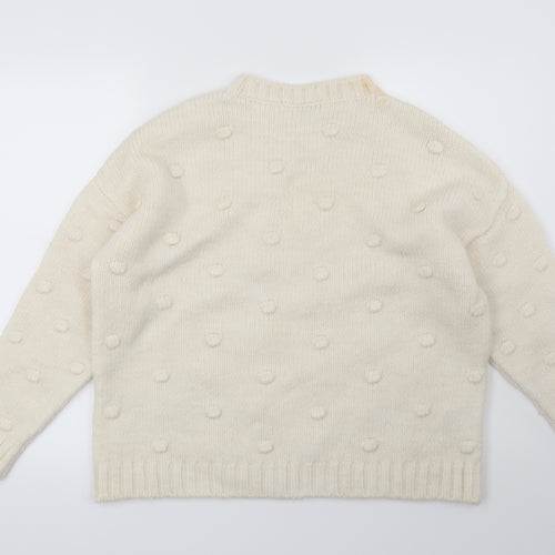 NEXT Womens Beige   Pullover Jumper Size M