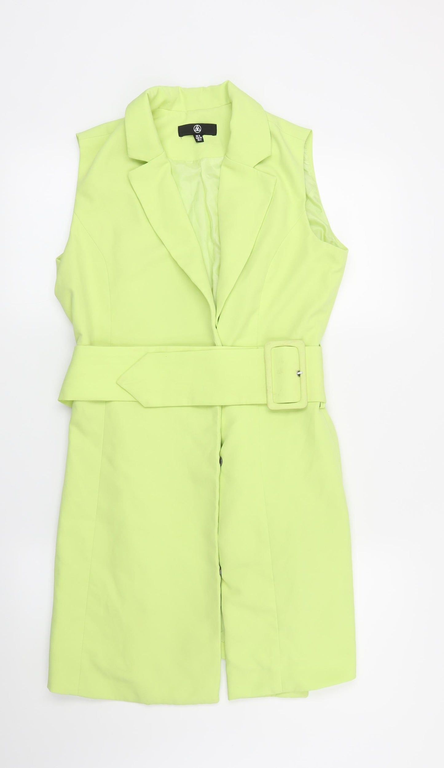 Missguided Womens Green   Shirt Dress  Size 8