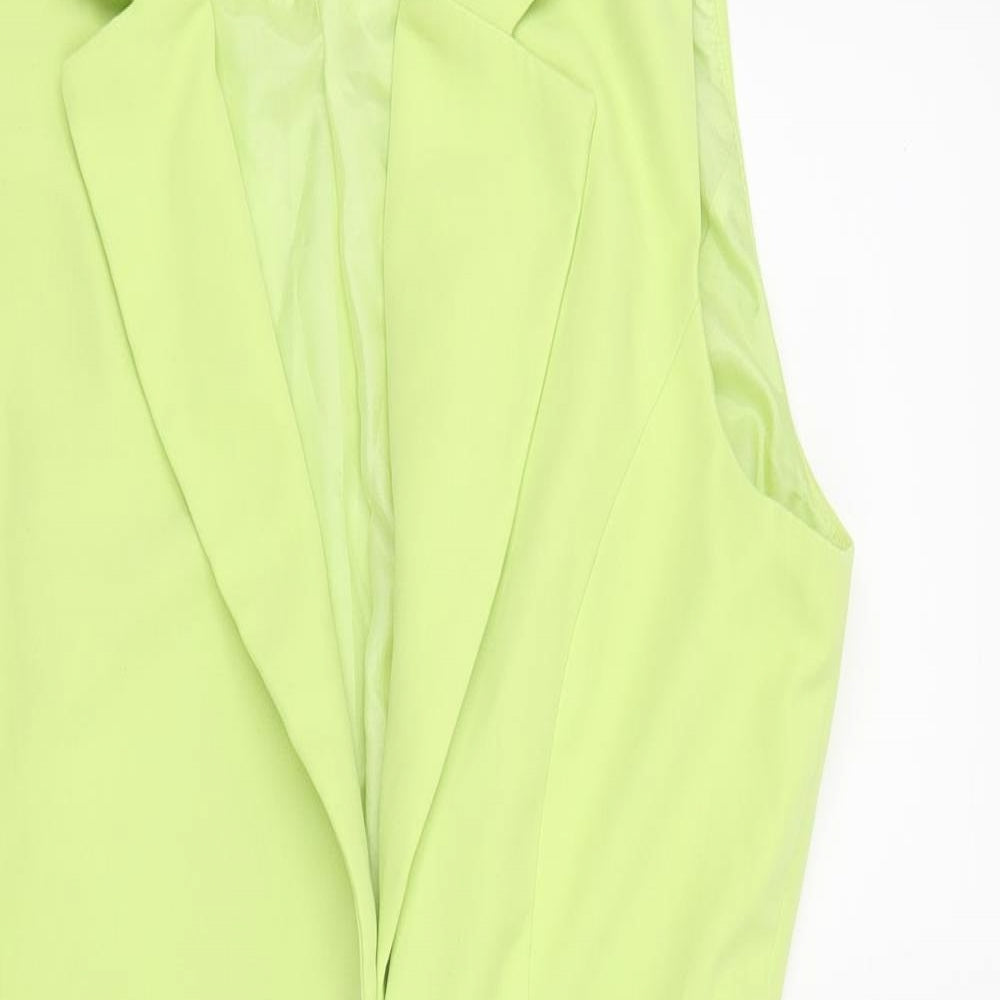 Missguided Womens Green   Shirt Dress  Size 8