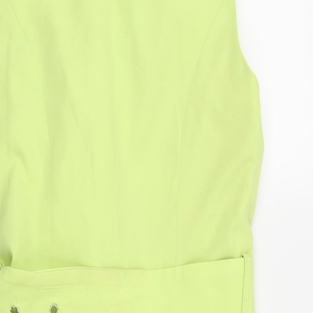 Missguided Womens Green   Shirt Dress  Size 8