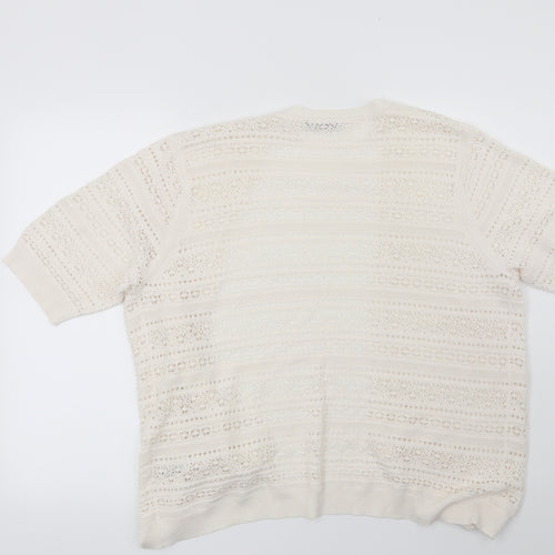 BHS Womens Beige   Cardigan Jumper Size 18
