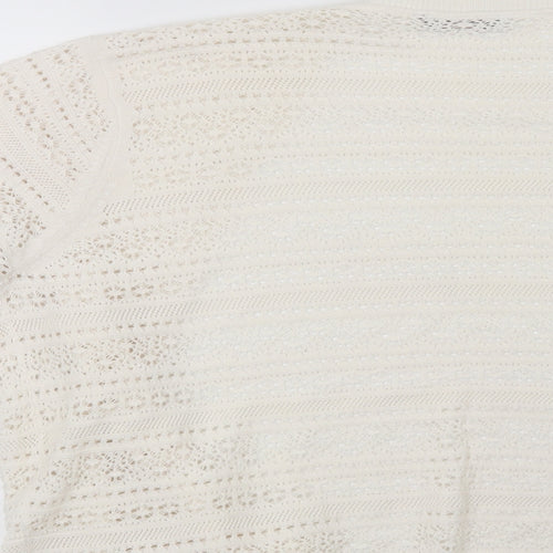 BHS Womens Beige   Cardigan Jumper Size 18