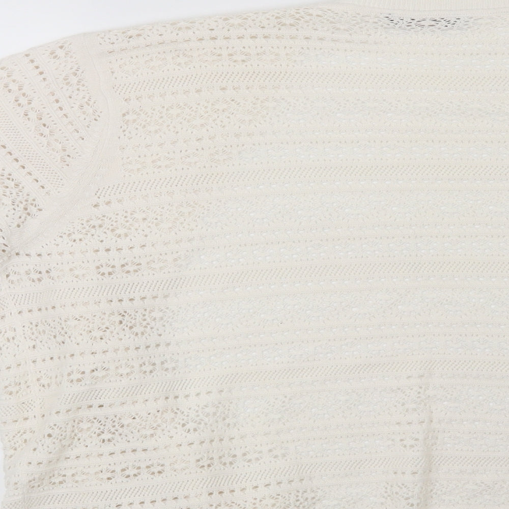 BHS Womens Beige   Cardigan Jumper Size 18