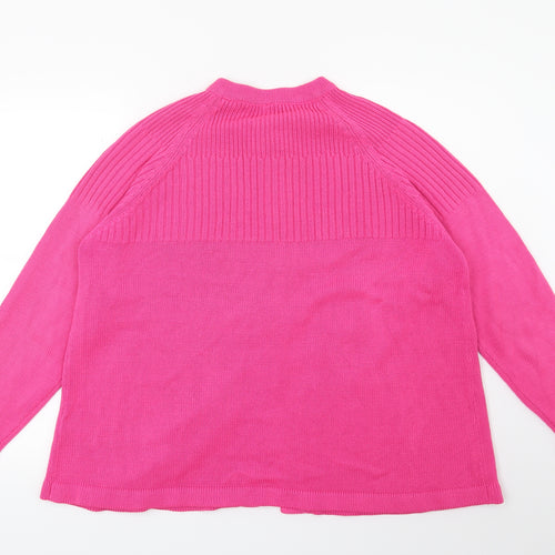 Preworn Womens Pink   Cardigan Jumper Size 20