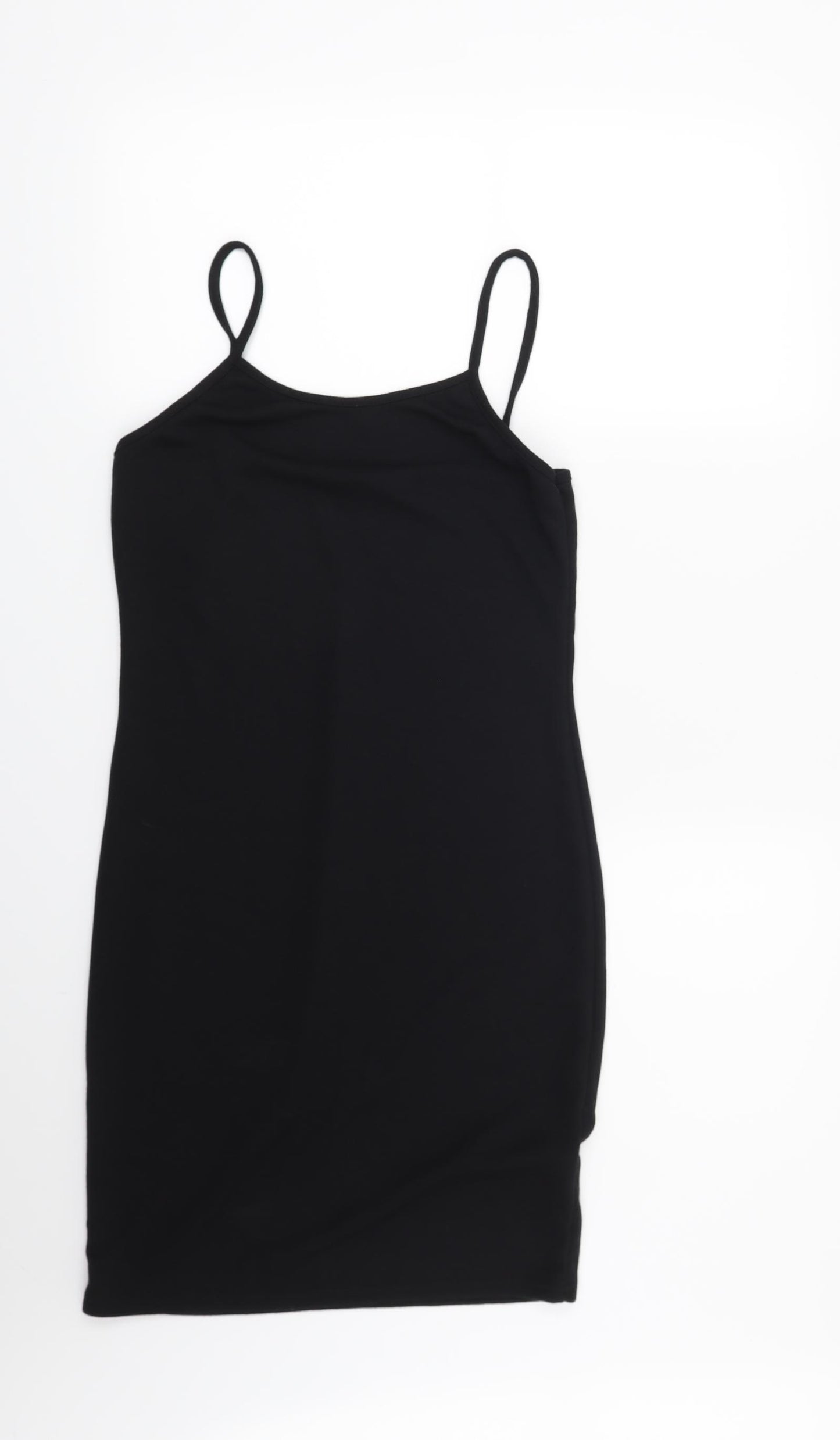Preworn Womens Black   T-Shirt Dress  Size 10