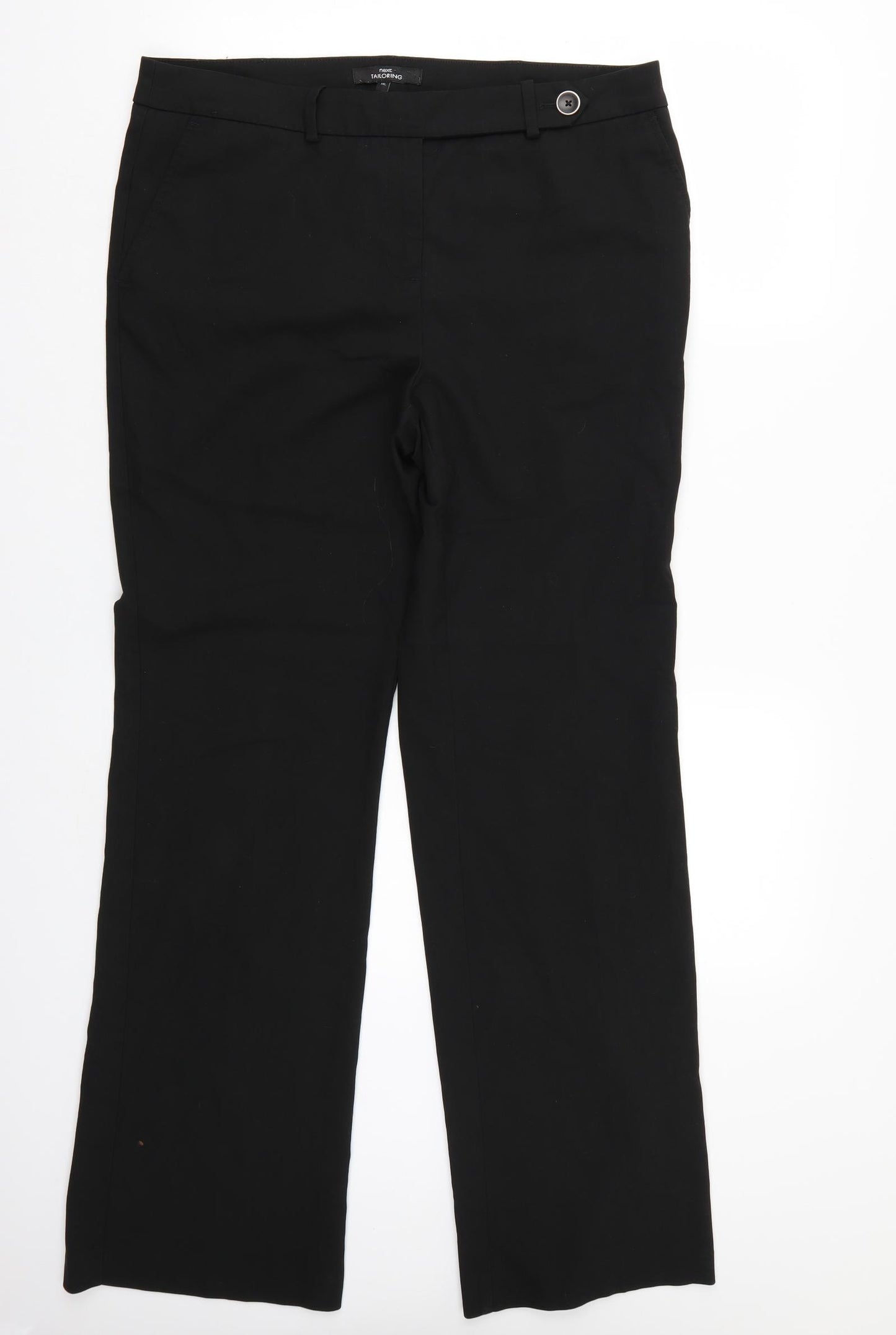 NEXT Womens Black   Trousers  Size 14 L31 in