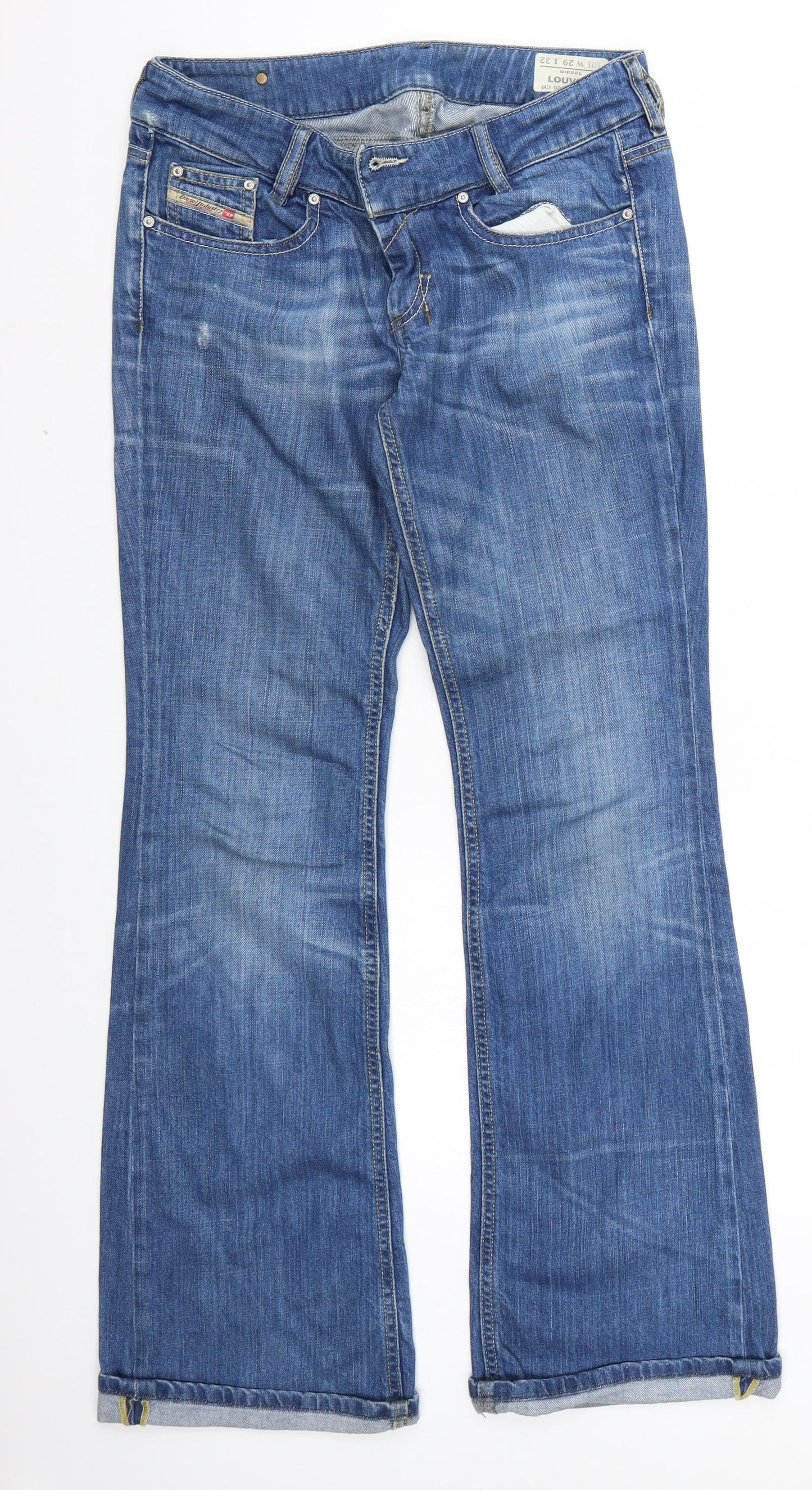 Diesel Womens Blue   Bootcut Jeans Size 29 L32 in